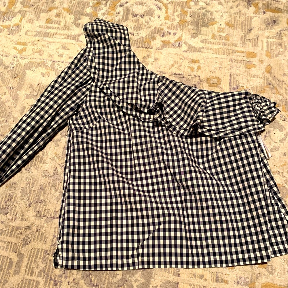 J. Crew Gingham Top